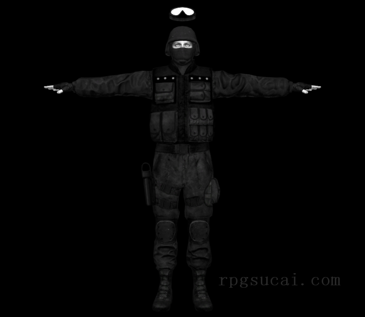 3D模型-男3D模型-3D模型(3692)Hatred - SWAT