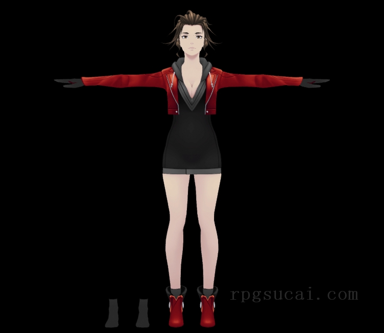 3D模型-美少女3D模型-女3D模型-3D模型(1179)AI: The Somnium Files - Boss