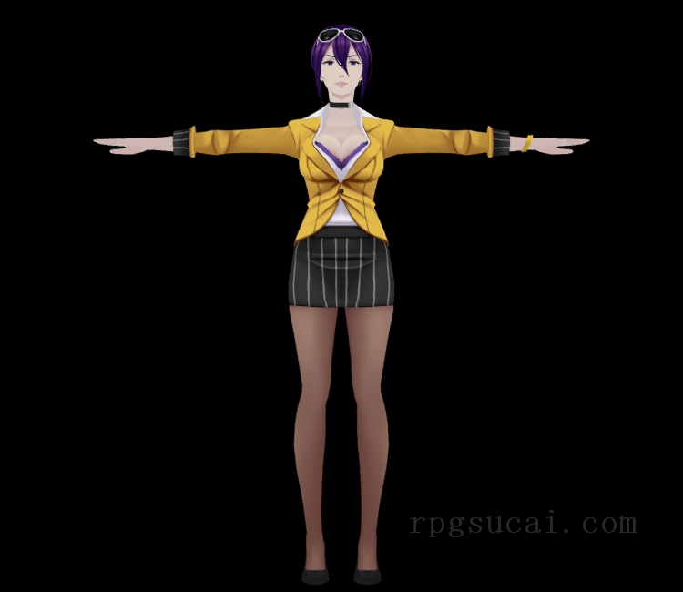 3D模型-美少女3D模型-女3D模型-3D模型(1183)AI: The Somnium Files - Fourth Victim