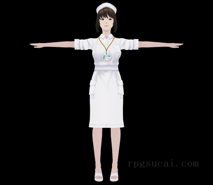 3D模型-美少女3D模型-女3D模型-3D模型(1185)AI: The Somnium Files - Hanayo Nasu