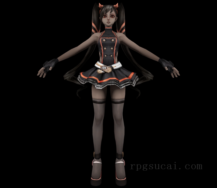 3D模型-美少女3D模型-女3D模型-3D模型(1368)Archeblade - Renny Rich'Lich Flame