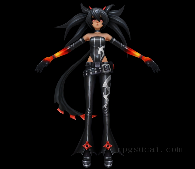 3D模型-美少女3D模型-女3D模型-3D模型(1369)Archeblade - Renny Rich'Lich Flame (Burning Diva)
