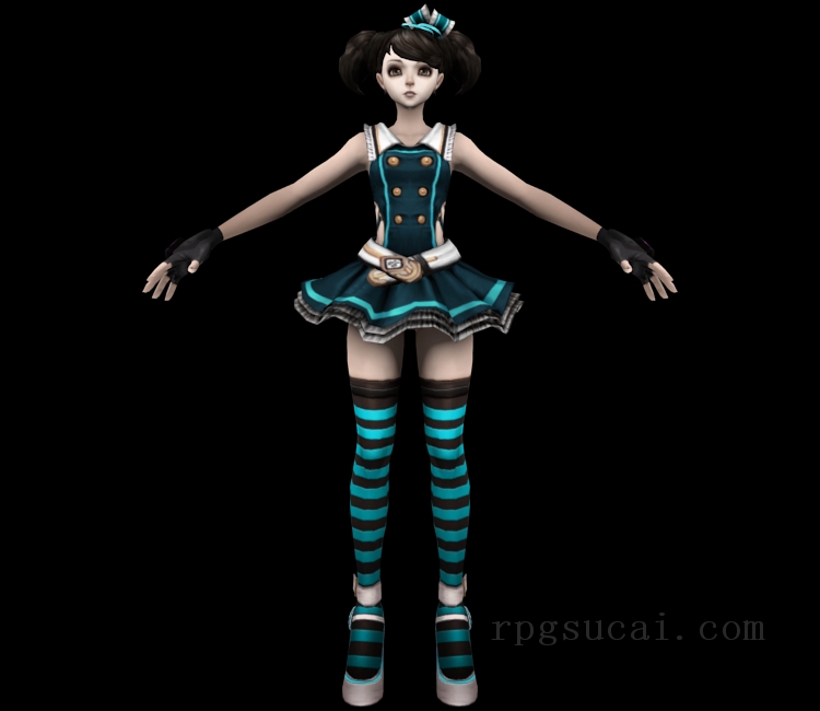 3D模型-美少女3D模型-女3D模型-3D模型(1373)Archeblade - Renny Rich'Lich Glacier (Indiegogo)