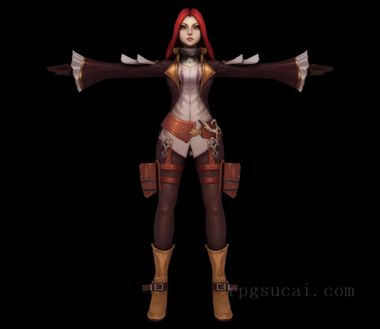3D模型-美少女3D模型-女3D模型-3D模型(1374)Archeblade - Renoah Collintz