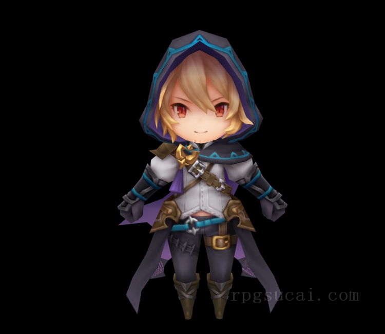 3D模型-美少女3D模型-女3D模型-3D模型(1428)Mobile - Dragalia Lost - Alex