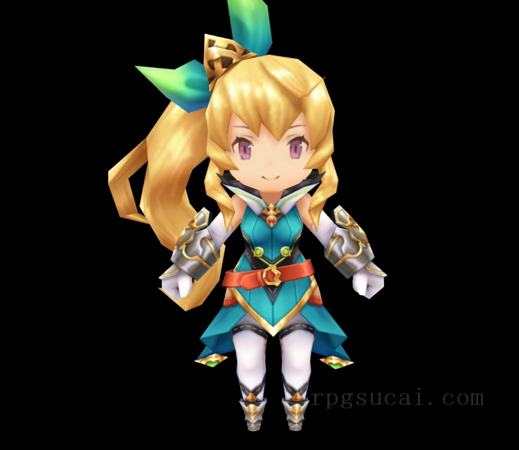 3D模型-美少女3D模型-女3D模型-3D模型(1431)Mobile - Dragalia Lost - Elisanne