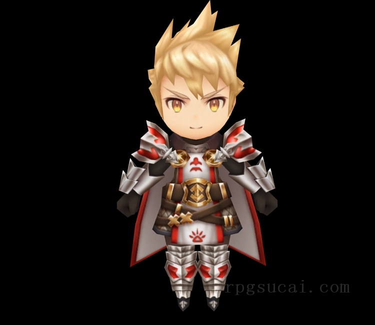 3D模型-美少女3D模型-女3D模型-3D模型(1448)Mobile - Dragalia Lost - Alain