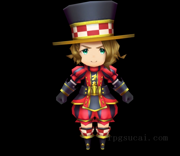 3D模型-美少女3D模型-女3D模型-3D模型(1451)Mobile - Dragalia Lost - Aurien