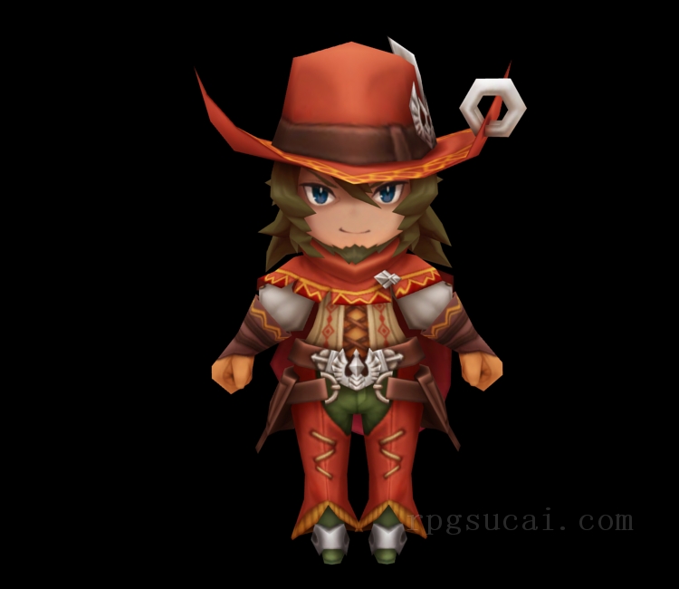 3D模型-美少女3D模型-女3D模型-3D模型(1455)Mobile - Dragalia Lost - Joe