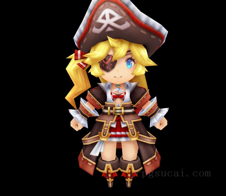 3D模型-美少女3D模型-女3D模型-3D模型(1457)Mobile - Dragalia Lost - Karina