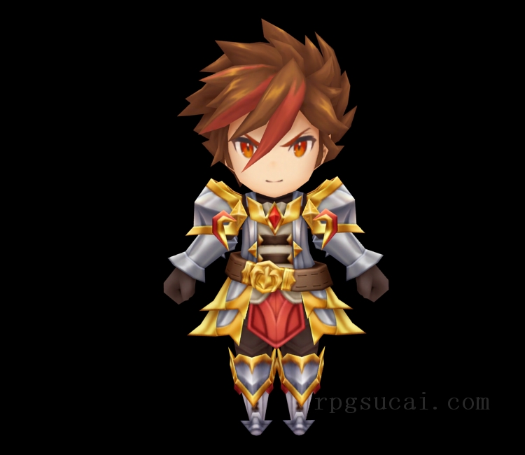 3D模型-美少女3D模型-女3D模型-3D模型(1458)Mobile - Dragalia Lost - Karl