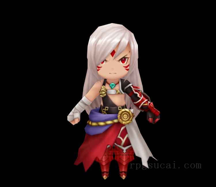 3D模型-美少女3D模型-女3D模型-3D模型(1461)Mobile - Dragalia Lost - Mikoto