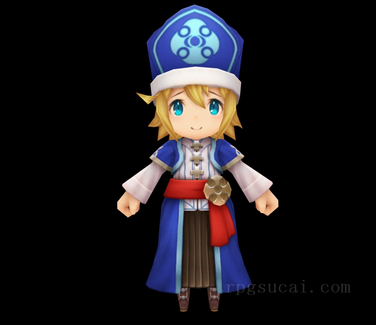 3D模型-美少女3D模型-女3D模型-3D模型(1464)Mobile - Dragalia Lost - Ricardt