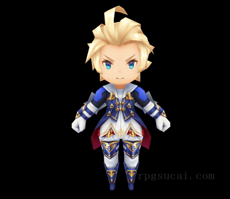 3D模型-美少女3D模型-女3D模型-3D模型(1466)Mobile - Dragalia Lost - Thaniel
