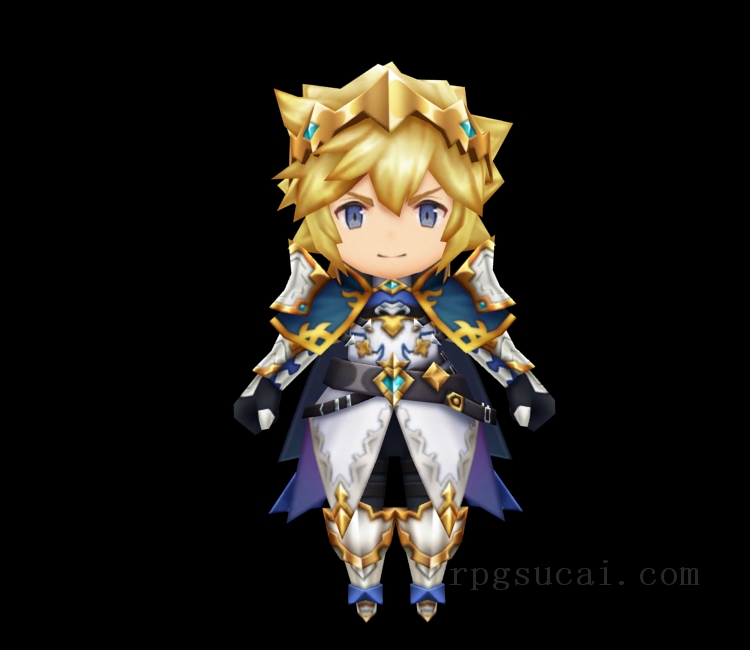 3D模型-美少女3D模型-女3D模型-3D模型(1470)Mobile - Dragalia Lost - Xander