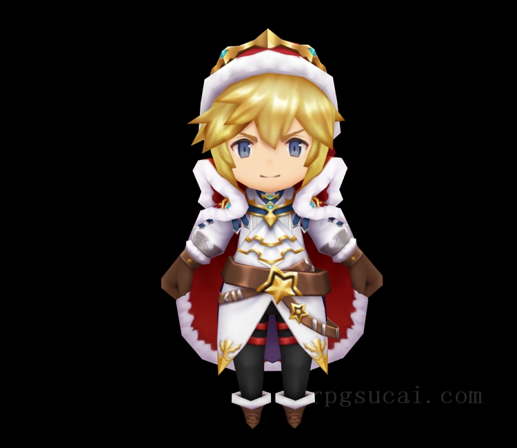 3D模型-美少女3D模型-女3D模型-3D模型(1471)Mobile - Dragalia Lost - Xander (Dragonyule)
