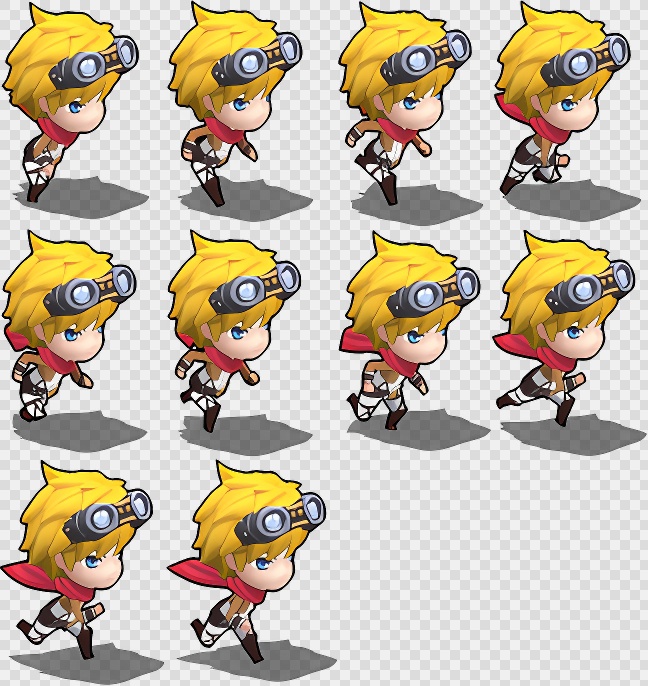 305套魔幻角色PNG序列帧-魔幻-人(role_01)