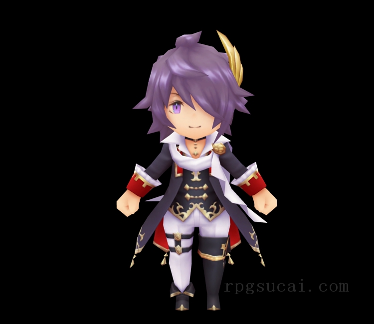 3D模型-美少女3D模型-女3D模型-3D模型(1475)Mobile - Dragalia Lost - Zardin (Beautician)