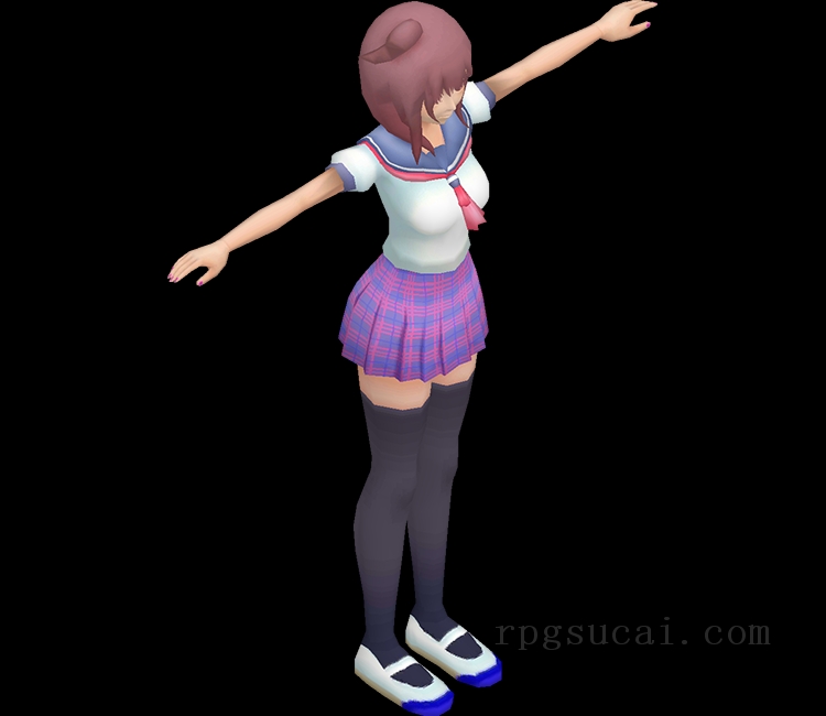 3D模型-美少女3D模型-女3D模型-3D模型(1486)Mobile - Pocket Girlfriend - Girlfriend