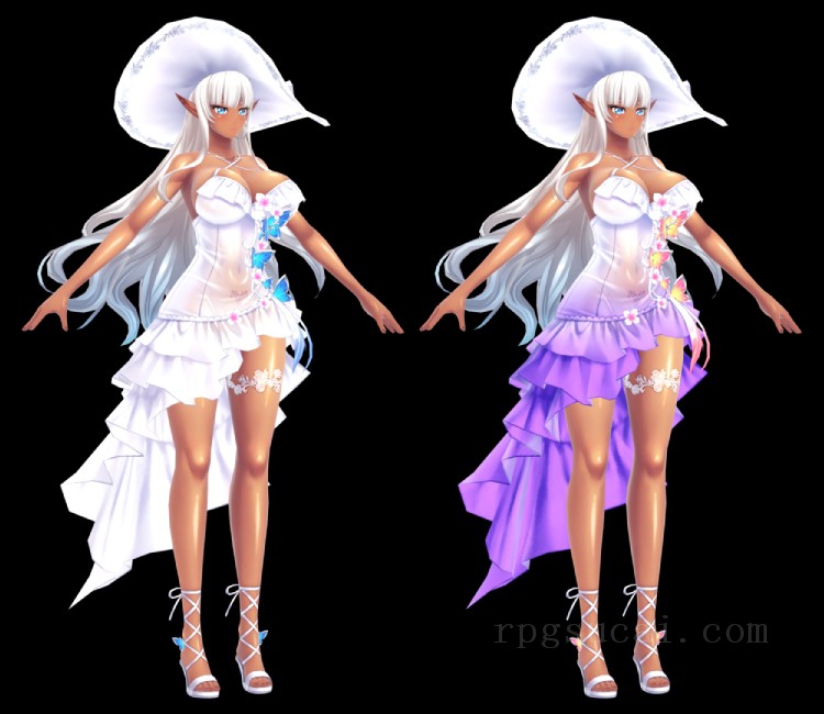 3D模型-美少女3D模型-女3D模型-3D模型(1558)Mobile - Action Taimanin - Eleonor (Summer Beach Dream)