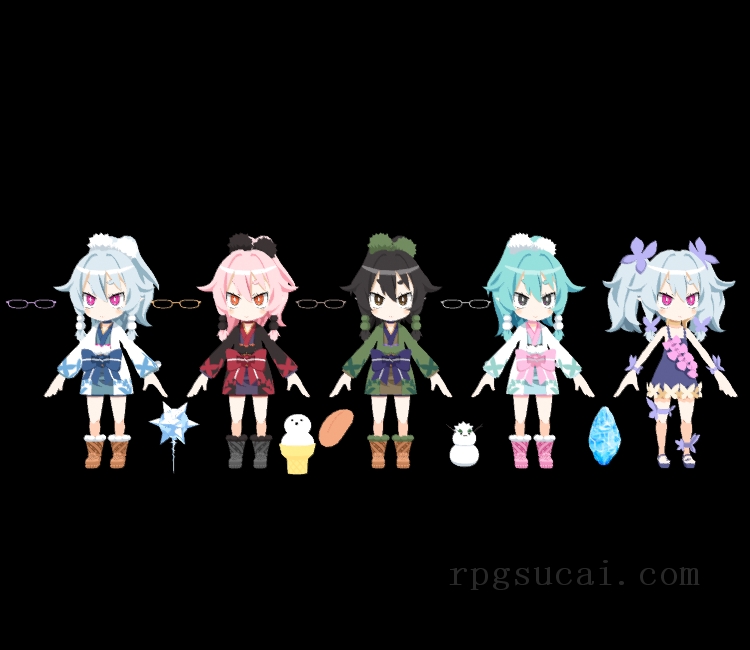 3D模型-美少女3D模型-女3D模型-3D模型(2149)Disgaea 7: Vows of the Virtueless - Ao