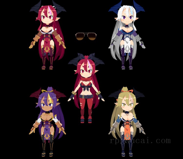 3D模型-美少女3D模型-女3D模型-3D模型(2155)Disgaea 7: Vows of the Virtueless - Higan Zesshosai