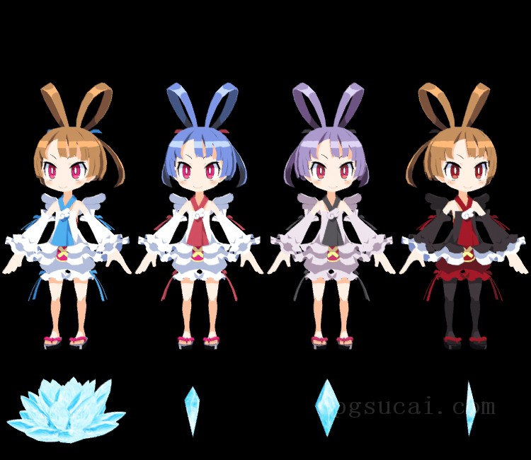 3D模型-美少女3D模型-女3D模型-3D模型(2162)Disgaea 7: Vows of the Virtueless - Sicily