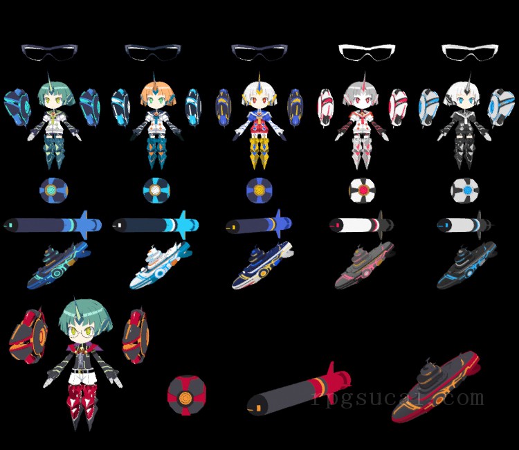 3D模型-美少女3D模型-女3D模型-3D模型(2163)Disgaea 7: Vows of the Virtueless - Suisen
