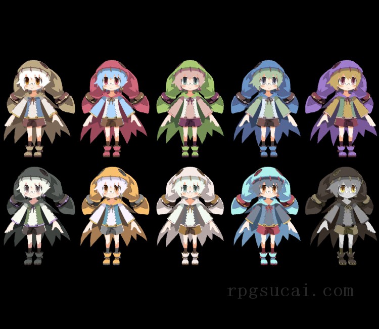 3D模型-美少女3D模型-女3D模型-3D模型(2182)Disgaea 7: Vows of the Virtueless - Magician
