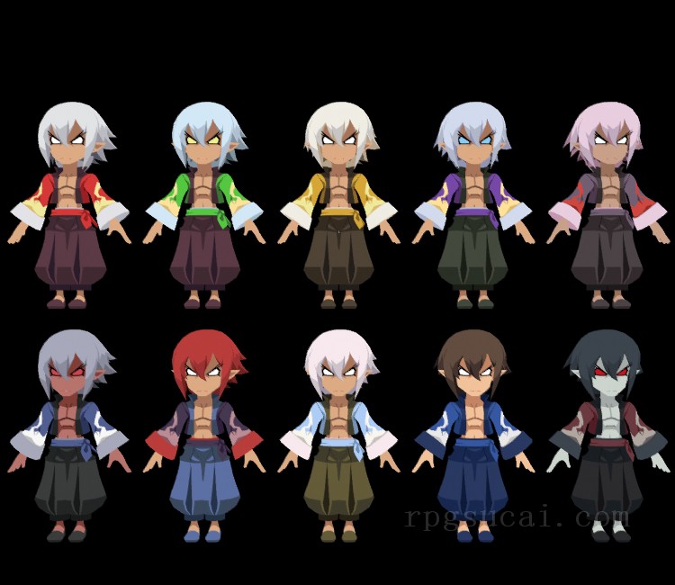 3D模型-美少女3D模型-女3D模型-3D模型(2184)Disgaea 7: Vows of the Virtueless - Martial Artist