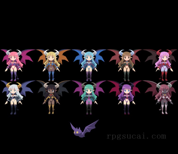3D模型-美少女3D模型-女3D模型-3D模型(2198)Disgaea 7: Vows of the Virtueless - Succubus