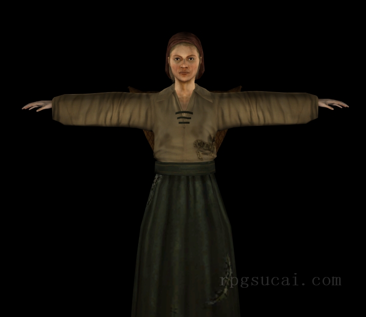 3D模型-美少女3D模型-女3D模型-3D模型(2264)Doctor Who: The Adventure Games - Londoner Females