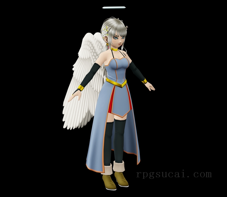 3D模型-美少女3D模型-女3D模型-3D模型(2368)Dragon Quest X - Lectalis