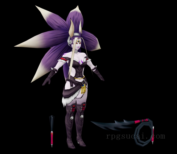 3D模型-美少女3D模型-女3D模型-3D模型(2465)Dragon Quest X - Juliante