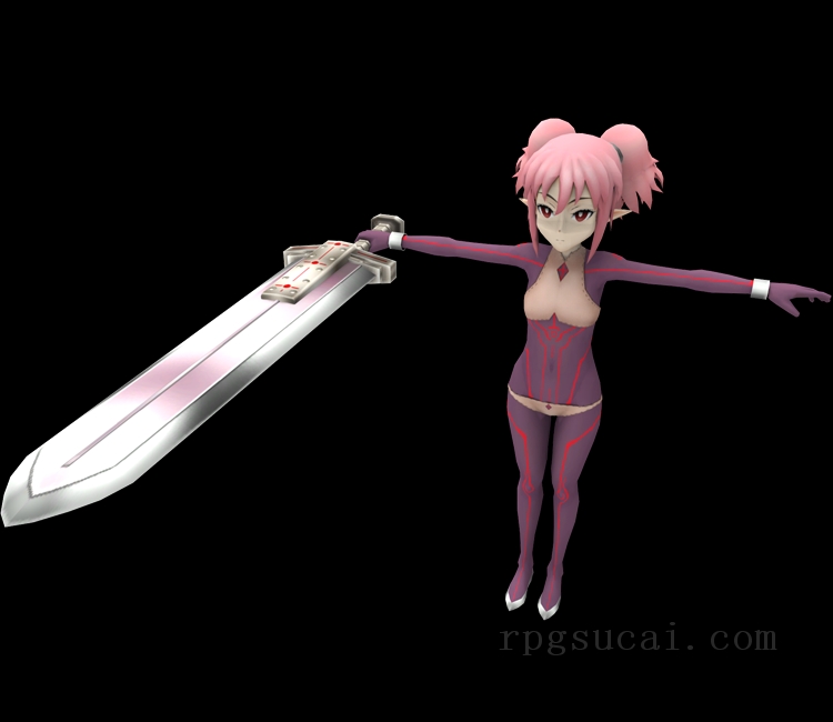 3D模型-美少女3D模型-女3D模型-3D模型(2675)Fairy Bloom Freesia - Plum