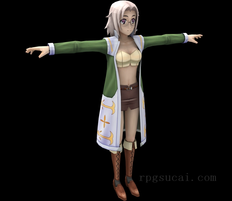 3D模型-美少女3D模型-女3D模型-3D模型(2676)Fairy Bloom Freesia - Shynie