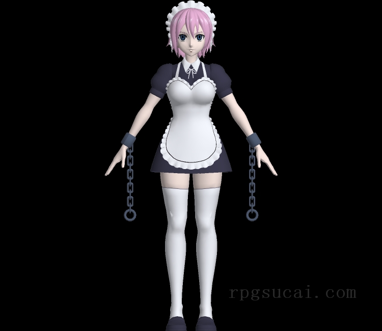 3D模型-美少女3D模型-女3D模型-3D模型(2685)Fairy Tail - Virgo