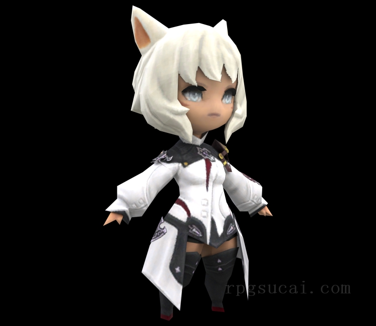 3D模型-美少女3D模型-女3D模型-3D模型(2990)Final Fantasy XIV: A Realm Reborn - Dress-Up Y'shtola