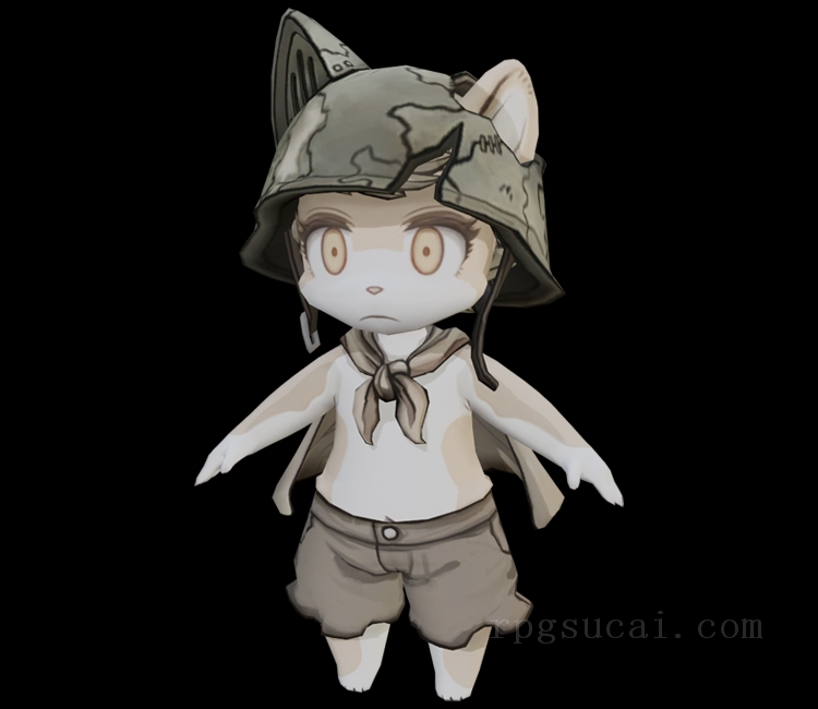 3D模型-美少女3D模型-女3D模型-3D模型(3047)Fuga: Melodies of Steel - Hack Montblanc