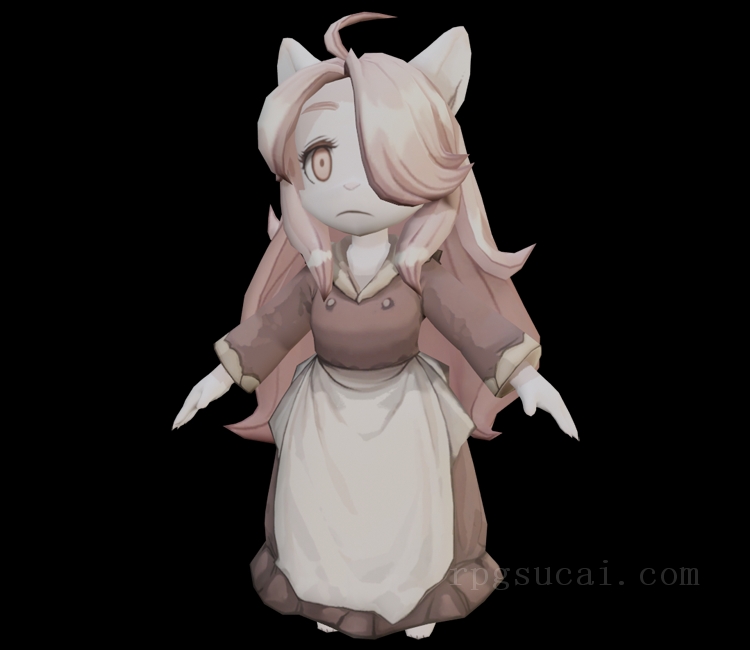 3D模型-美少女3D模型-女3D模型-3D模型(3048)Fuga: Melodies of Steel - Hanna Fondant
