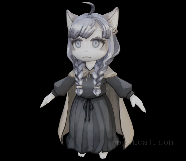3D模型-美少女3D模型-女3D模型-3D模型(3053)Fuga: Melodies of Steel - Sheena Falafel