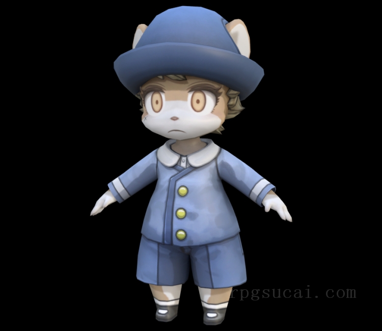 3D模型-美少女3D模型-女3D模型-3D模型(3071)Fuga: Melodies of Steel - Hack Montblanc