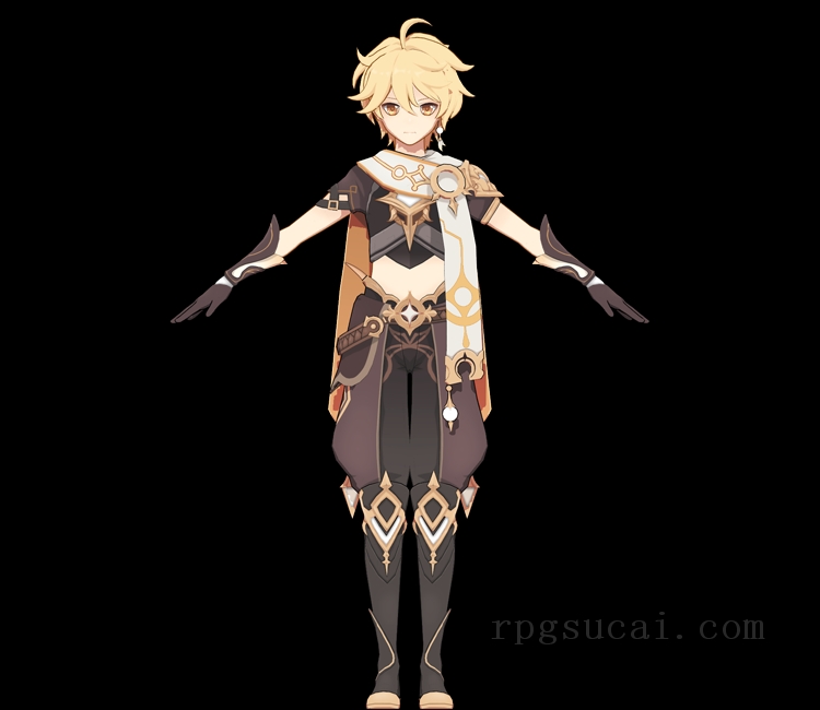 3D模型-美少女3D模型-女3D模型-3D模型(3117)Genshin Impact - Aether
