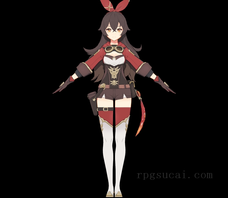 3D模型-美少女3D模型-女3D模型-3D模型(3120)Genshin Impact - Amber