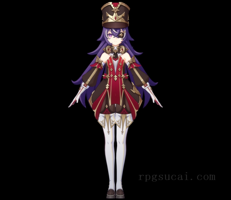 3D模型-美少女3D模型-女3D模型-3D模型(3122)Genshin Impact - Chevreuse