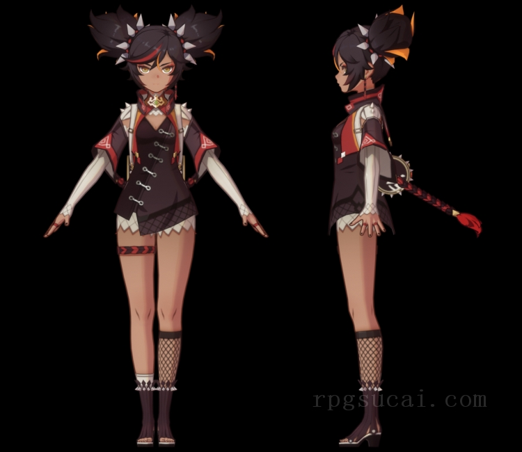 3D模型-美少女3D模型-女3D模型-3D模型(3125)Genshin Impact - Xinyan