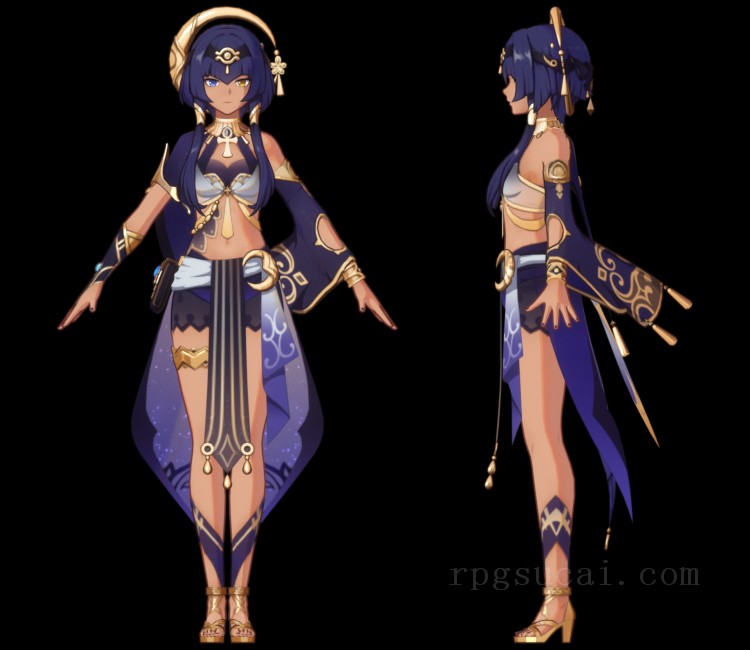 3D模型-美少女3D模型-女3D模型-3D模型(3127)Genshin Impact - Candace