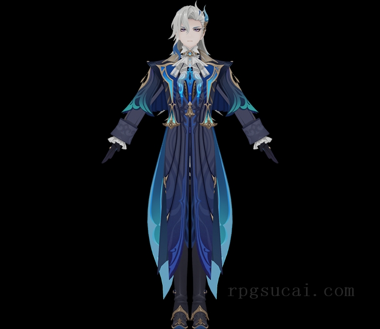 3D模型-美少女3D模型-女3D模型-3D模型(3130)Genshin Impact - Neuvillette
