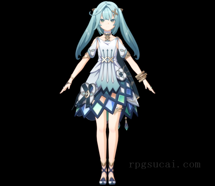 3D模型-美少女3D模型-女3D模型-3D模型(3132)Genshin Impact - Faruzan