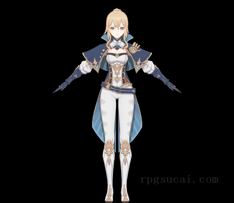 3D模型-美少女3D模型-女3D模型-3D模型(3133)Genshin Impact - Jean